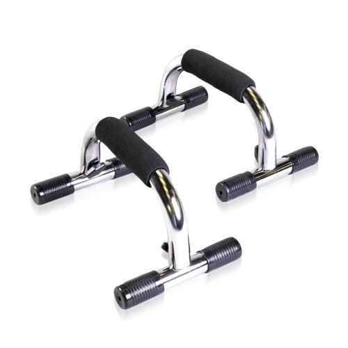 CAP Barbell Push Up Bars (Pair), Chrome