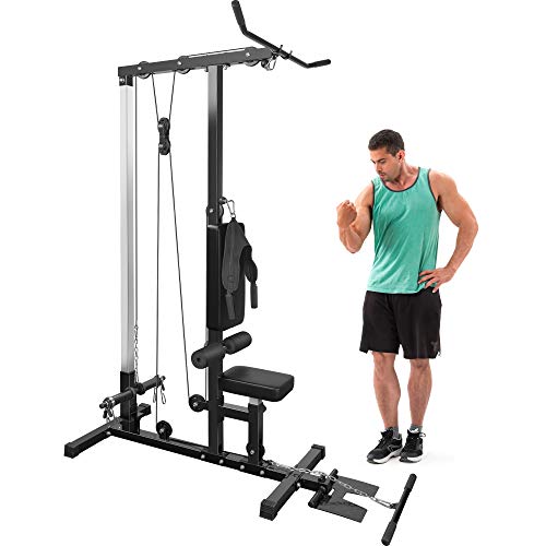Merax Lat Pulldown and Low-Row Cable Machine