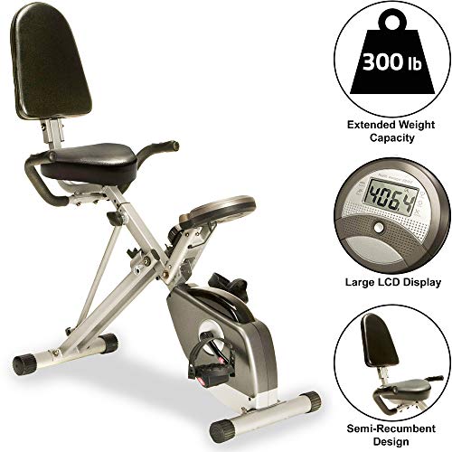 EXERPEUTIC 400XL Foldable Recumbent Bike