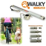 Walky Dog Plus Hands Free Dog Bicycle Exerciser Leash 2015 Newest Model with 550-lbs pull strength Paracord Leash Military Grade