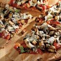 Healthy Homemade Pizza Recipes | Eggplant Parmesan Pizza