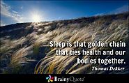 All About Sleeping - Facts, Tips and Products for Better Nights | Sleep Quotes at BrainyQuote