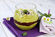 Avocado, Chocolate & Almond Trifle
