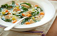 Healthy Chicken Soup Recipes | Chicken and Brown Rice Soup
