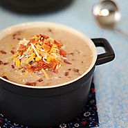 Healthy Chicken Soup Recipes | Jalapeno Popper Chicken Soup