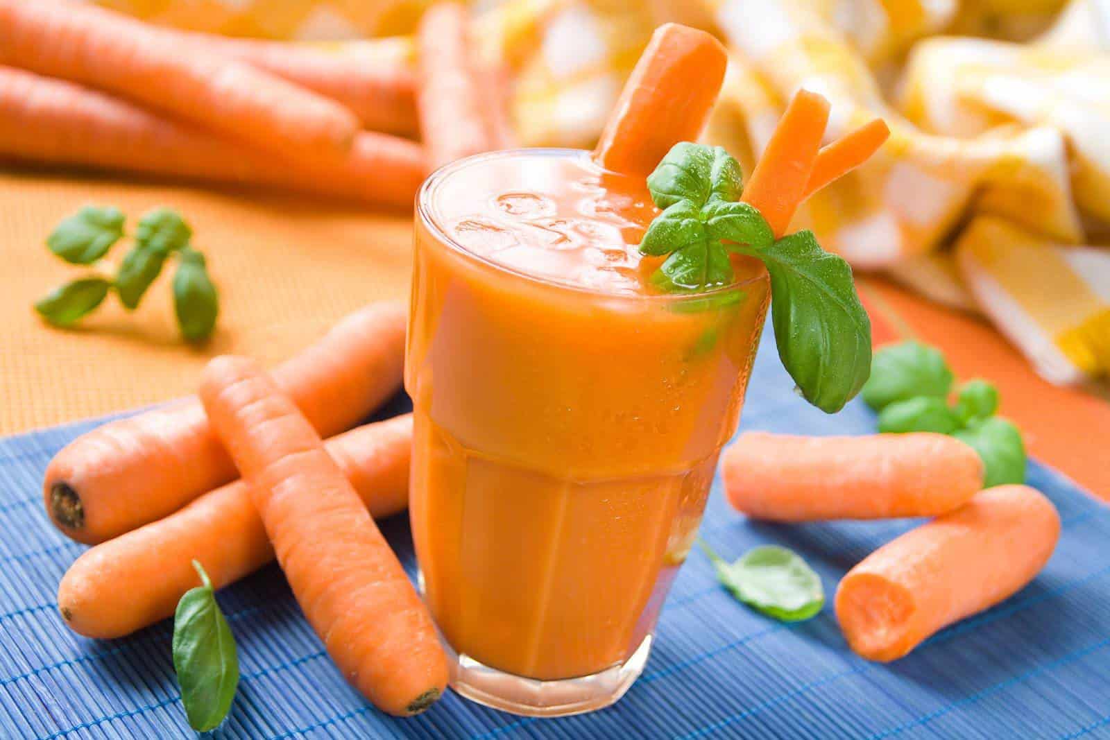 carrot juice recipes