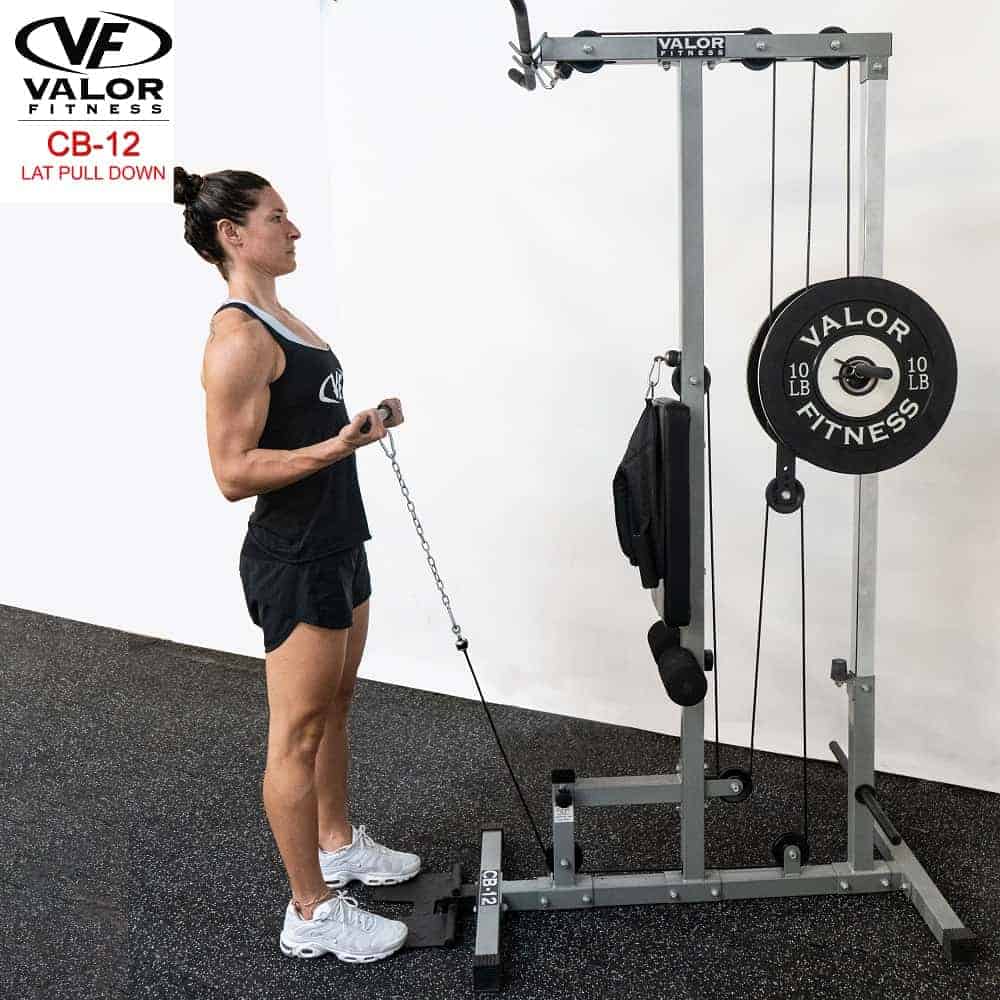 compact cable and lat pulldown machines