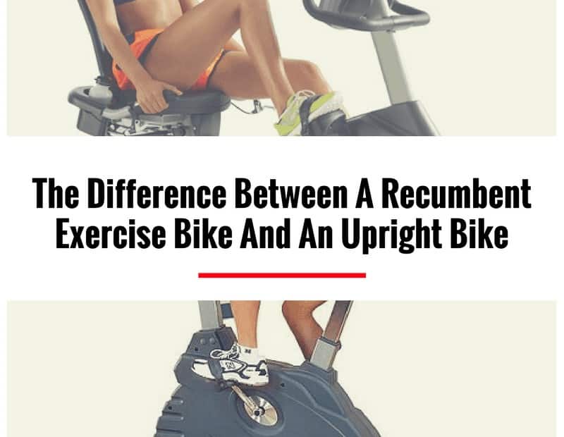 recumbent vs upright exercise bike