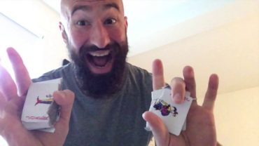 tearing up a deck of cards